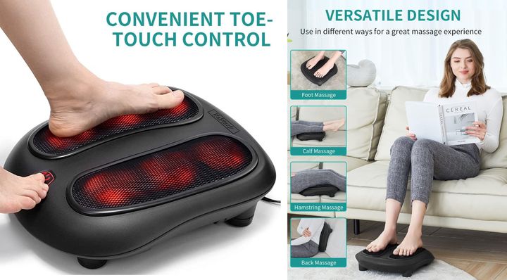 Travel & Lifestyle: This $42 Foot Massager Relieves Plantar Fasciitis