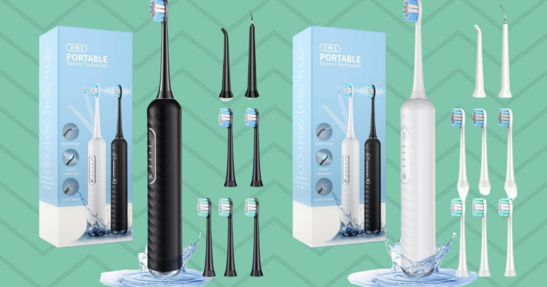 Travel & Lifestyle: This Electric Toothbrush Has A Built In