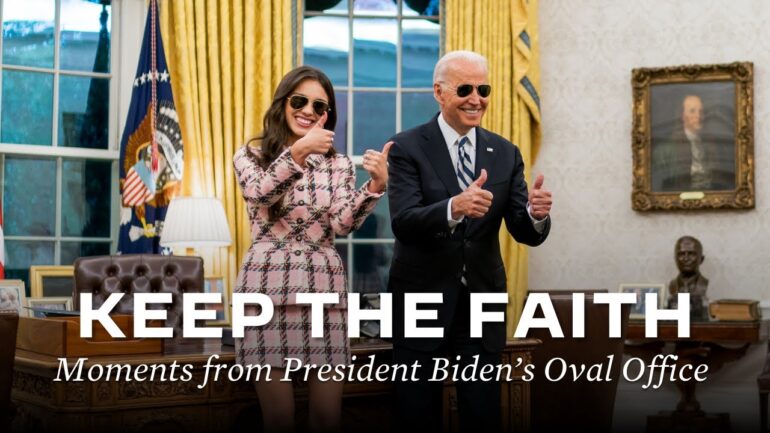 Keep the Faith: Moments from President Biden's Oval Office