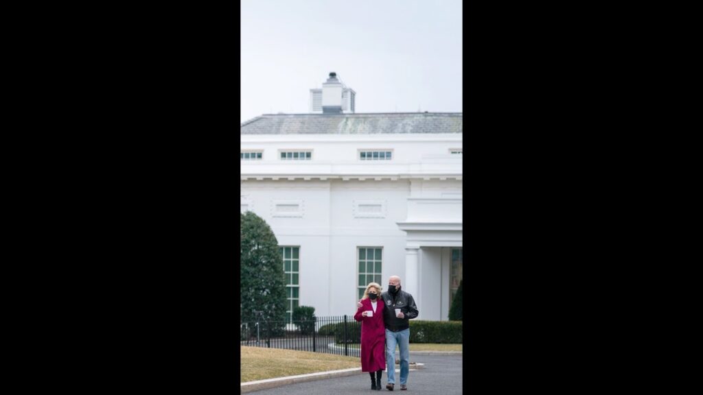 President Biden and First Lady Jill Biden celebrate Valentine's Day 2022.