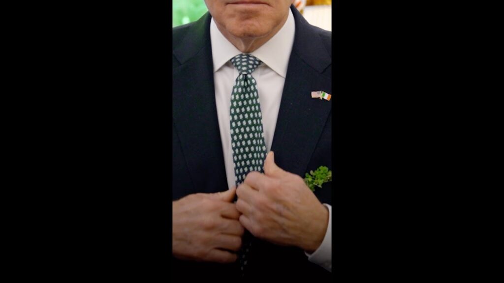 President Biden celebrates St. Patrick's Day 2023.