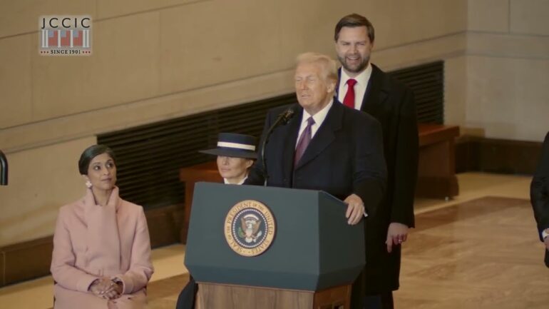 President Trump Delivers Remarks at Emancipation Hall