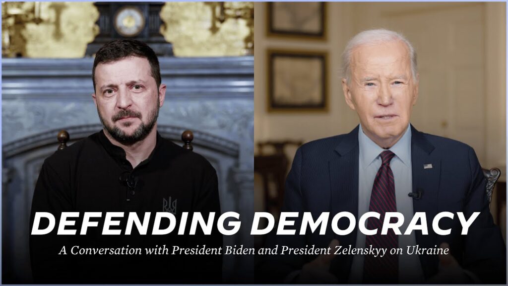 The Biden-Harris Administration sits down with President Biden and President Zelenskyy