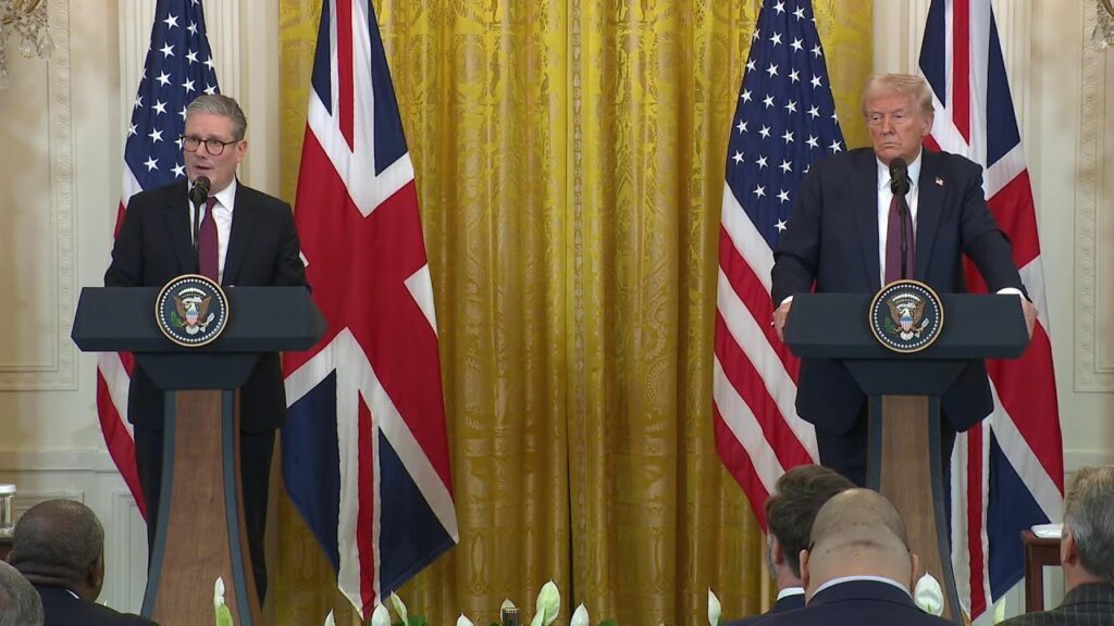 President Trump Holds a Press Conference with Prime Minister Keir Starmer of the United Kingdom