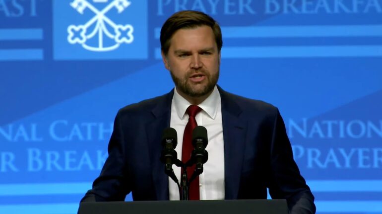 Vice President JD Vance Delivers Remarks at the National Catholic Prayer Breakfast