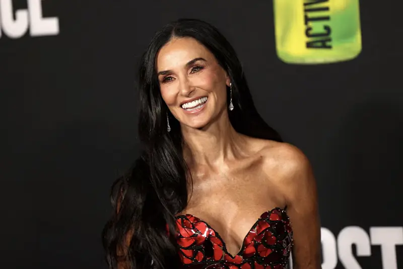 Demi Moore attends the Los Angeles Premiere of ''The Substance'' at the Directors Guild of America Theater in Los Angeles, California, U.S., September 16, 2024. REUTERS/Aude Guerrucci/File Photo