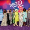 Liza Lapira, June Squibb, Yvette Nicole Brown, Maya Hawke ,Kensington Tallman, Amy Poehler, Ayo Edebiri, Tony Hale and Lewis Black attend the world premiere of the film "Inside Out 2" in Los Angeles, California, U.S., June 10, 2024. REUTERS/Mario Anzuoni/File Photo