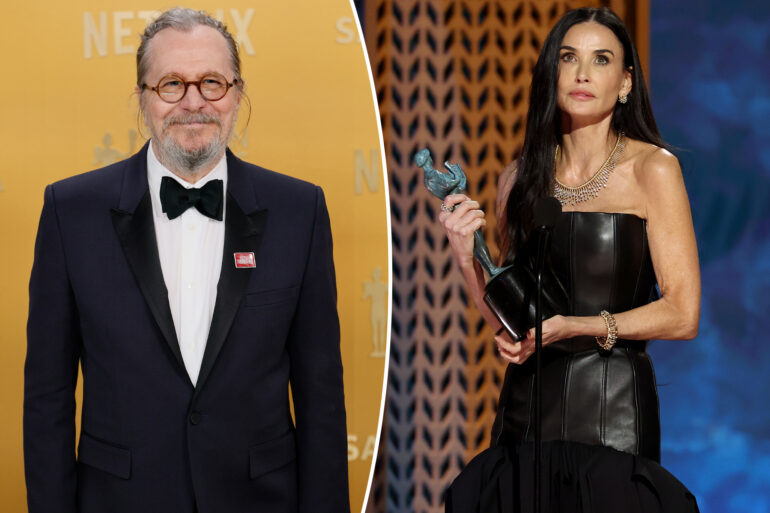 Gossip & Rumors: Gary Oldman Is Thrilled For Demi Moore