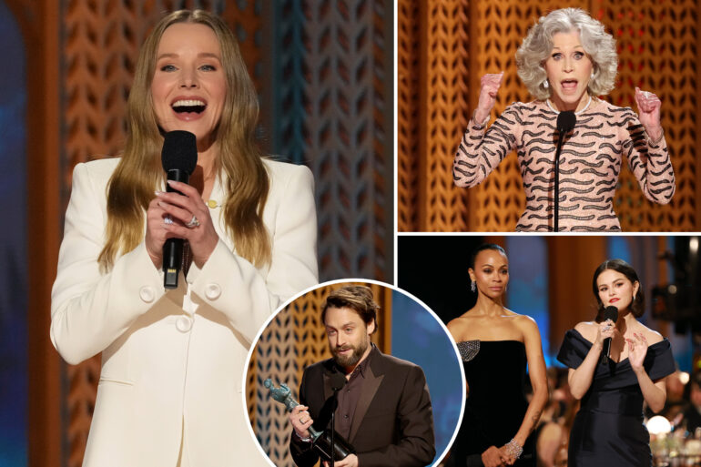 Gossip & Rumors: Sag Awards 2025: Best And Worst Moments