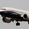 A Boeing 737 MAX 7 aircraft piloted by Federal Aviation Administration (FAA) Chief Steve Dickson lands during an evaluation flight at Boeing Field in Seattle, Washington, U.S. September 30, 2020. REUTERS/Lindsey Wasson