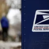 A United States Postal Service (USPS) collection box is pictured in Washington, U.S., December 18, 2024. REUTERS/Benoit Tessier/File Photo