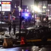 PHILADELPHIA, PENNSYLVANIA - JANUARY 31: Emergency service members respond to a plane crash in a neighborhood near Cottman Avenue on January 31, 2025 in Philadelphia, Pennsylvania. The plane, a medical transport jet carrying a child patient, crashed after taking off from Northeast Philadelphia Airport, damaging several homes and vehicles. (Photo by Matthew Hatcher/Getty Images)