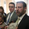 WASHINGTON, DC - FEBRUARY 18: U.S. Sen. Markwayne Mullin (R-OK) speaks to members of the press prior to a vote at the U.S. Capitol on February 18, 2025 in Washington, DC. The U.S. Senate has advanced President Donald Trump’s nominee Kash Patel to be the director of the FBI after a procedural vote. (Photo by Alex Wong/Getty Images)