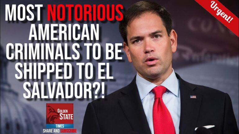 BREAKING: Rubio Reacts to El Salvador’s Offer to Jail U.S. Criminals!