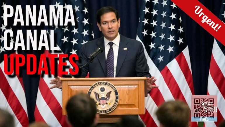 BREAKING: Secretary of State Rubio URGENT Update from Panama Canal!