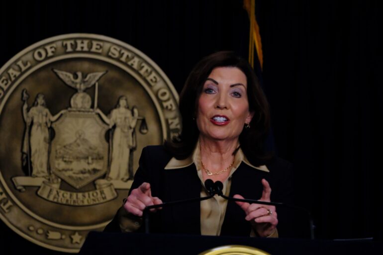 Politics: Cowardly Kathy Hochul Partly Caves To Progressives On Eric