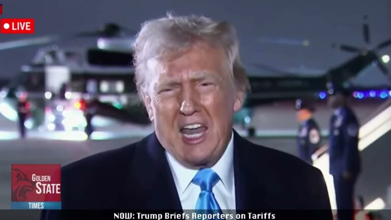 JUST NOW: President Trump gives SHOCKING press Conference on Tariffs!