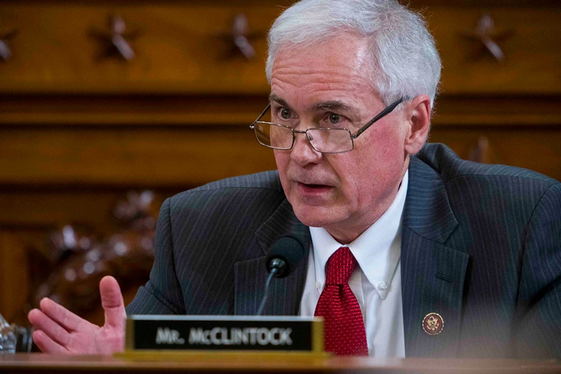 Politics: Rep. Tom Mcclintock Discusses New House Resolution On Iran