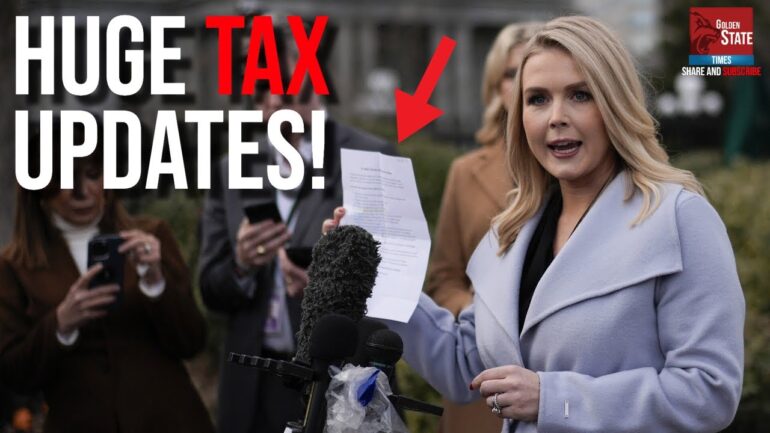 URGENT TAX UPDATE: Karoline Leavitt’s SHOCKING White House Briefing!