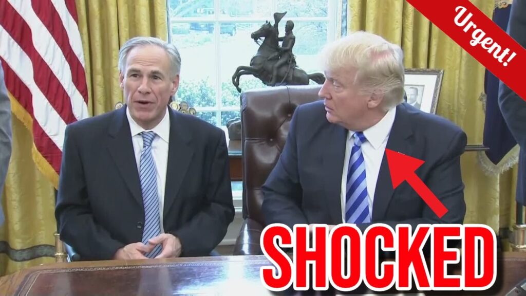 You Won't Believe What Abbott Told Trump at their HIGH STAKES Meeting at the White House!