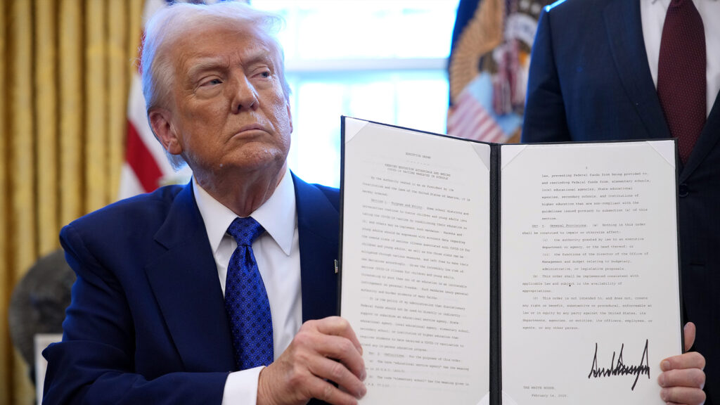 Satire News: Trump Signs Executive Order Making Official Language Of