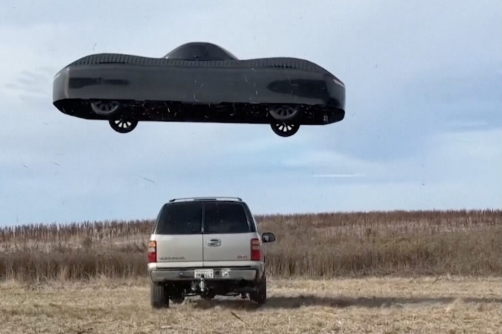 Science & Tech: Flying Car Soars Over Traffic In Astonishing