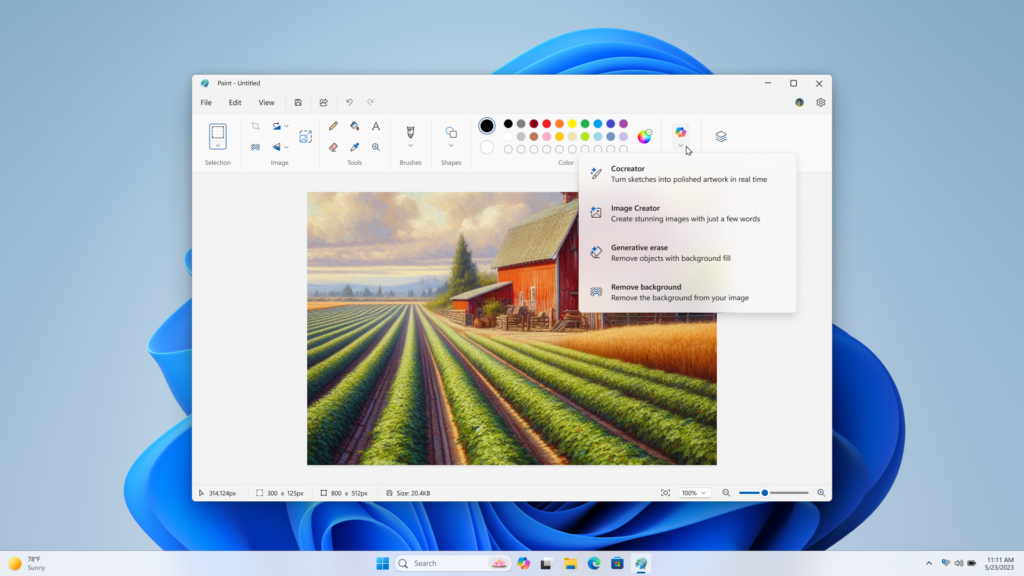 Science & Tech: Microsoft Paint Brushes Up On Ai