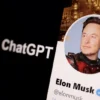 Elon Musk profile picture and ChatGPT logo are seen in this illustration taken, June 11, 2024. REUTERS/Dado Ruvic/Illustration/File Photo