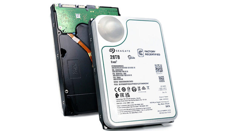 Science & Tech: Seagate's Exos 28tb Hdd Is The Biggest