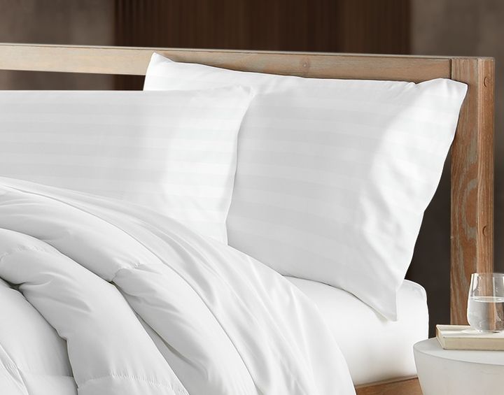 The Beckham Hotel Collection pillows are on sale for a limited time.