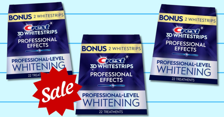 Travel & Lifestyle: Crest Whitestrips Are On Major Sale At