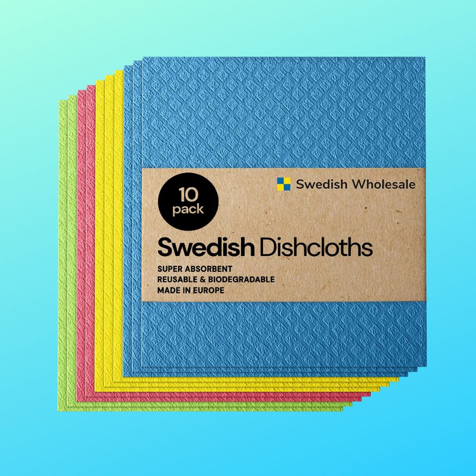 Travel & Lifestyle: Ditch Paper Towels For Sustainable Swedish Dishcloths