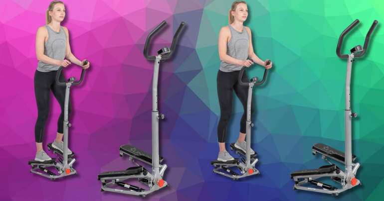 Travel & Lifestyle: This Compact Stepper With Handlebars Is $70