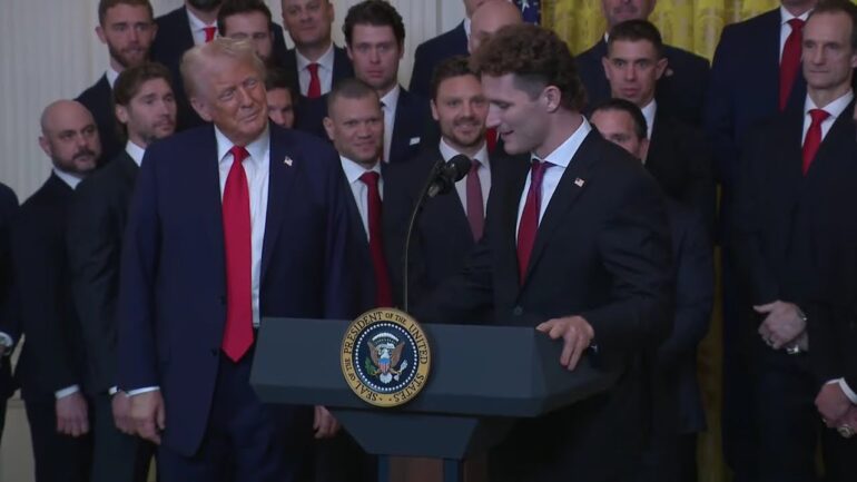 President Trump Hosts the 2024 Stanley Cup Champions the Florida Panthers