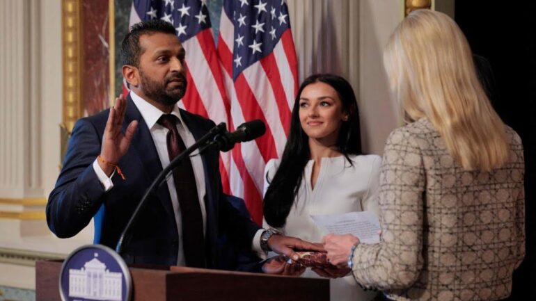 Swearing-In Ceremony of Kash Patel as Director of the Federal Bureau of Investigation