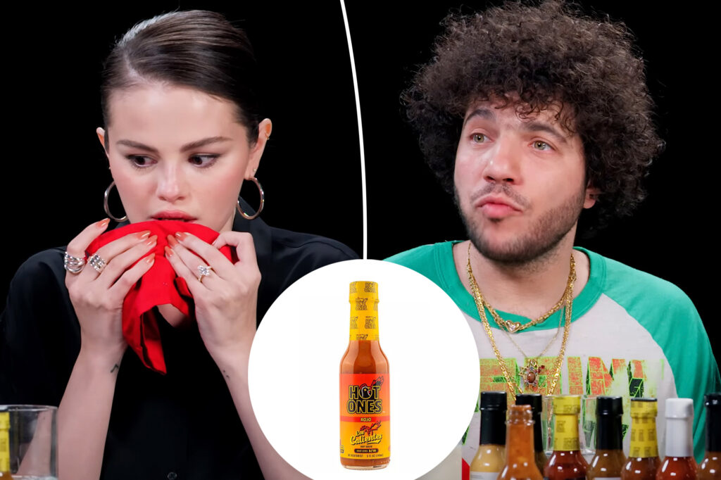 Gossip & rumors: ‘hot ones’ sauce on selena gomez, benny