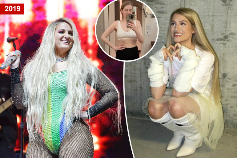 Gossip & rumors: meghan trainor sparks ozempic rumors with dramatic