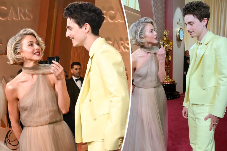 Gossip & Rumors: Timothée Chalamet, Julianne Hough Awkward Moment On