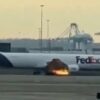 Engine Fire Forces FedEx Plane To Make Emergency Landing * 100PercentFedUp.com * by Danielle