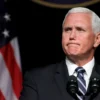 ARLINGTON, VA - AUGUST 09: U.S. Vice President Mike Pence announces the Trump Administration's plan to create the U.S. Space Force by 2020 during a speech at the Pentagon August 9, 2018 in Arlington, Virginia. Describing space as adversarial and crowded and citing threats from China and Russia, Pence said the new Space Force would be a separate, sixth branch of the military. (Photo by Chip Somodevilla/Getty Images)