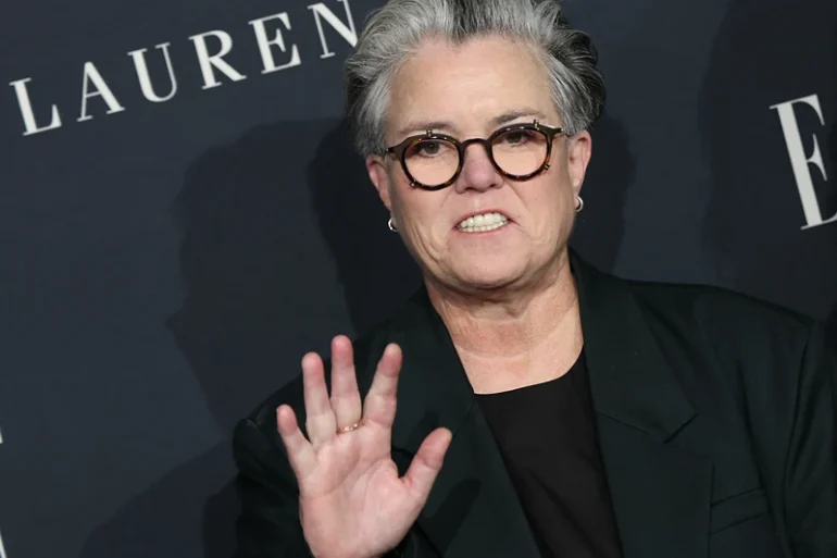 US comedian and producer Rosie O'Donnell attends the 2024 Elle Women in Hollywood celebration at the Four Seasons Hotel in Los Angeles, November 19, 2024. (Photo by Michael Tran / AFP) (Photo by MICHAEL TRAN/AFP via Getty Images)