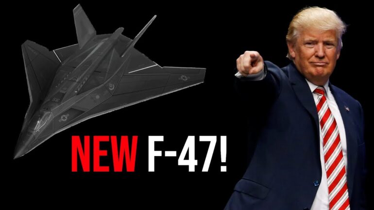 BREAKING: Trump Announces the New Stealth Fighter Jet the F-47 that Uses Drone Technology!