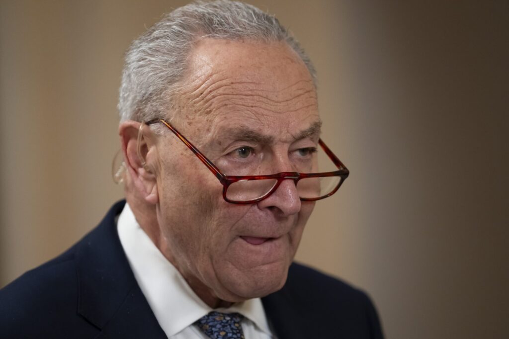 Politics: enraged democrats turn on chuck schumer— tearing their own