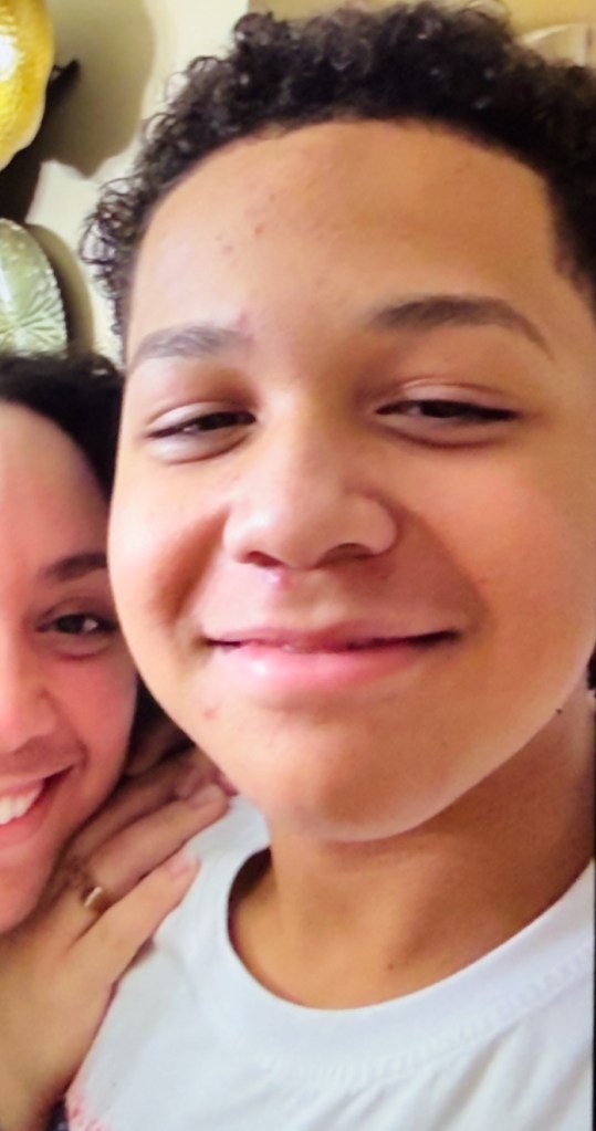 Caleb Rijos, 14, who was stabbed twice in the chest  behind a building on East 138th Street near Lincoln Avenue