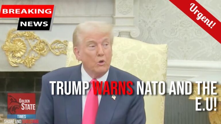 You Will NOT Believe What Trump Just Said About the EU and NATO at Meeting with Ireland!