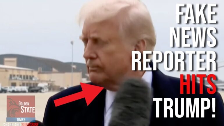 You Will NOT Believe What a Radical Left Reporter did to Trump!