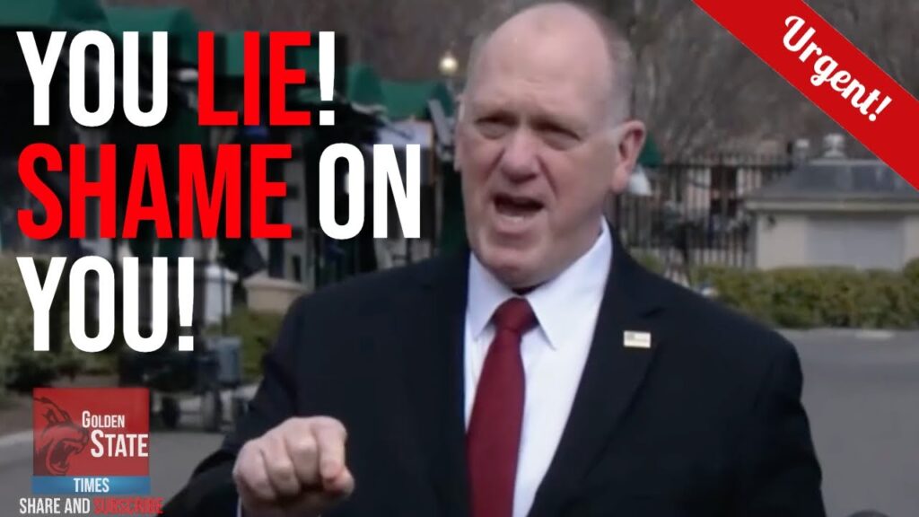 You Will NOT Belive What Tom Homan did to Lying Reporter!