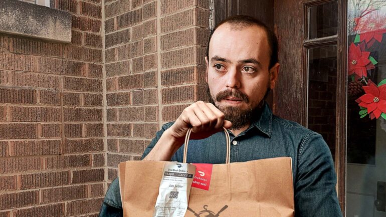 Satire News: Doordash Order Arrives In Humiliatingly Large Bag