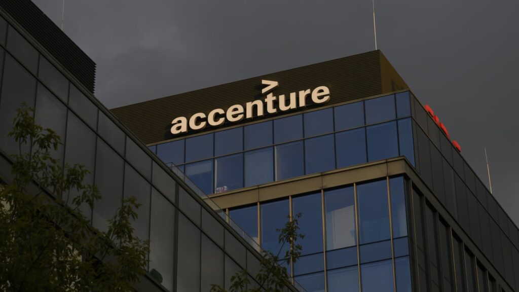 Stock market: accenture is doge's first corporate casualty, shares dive