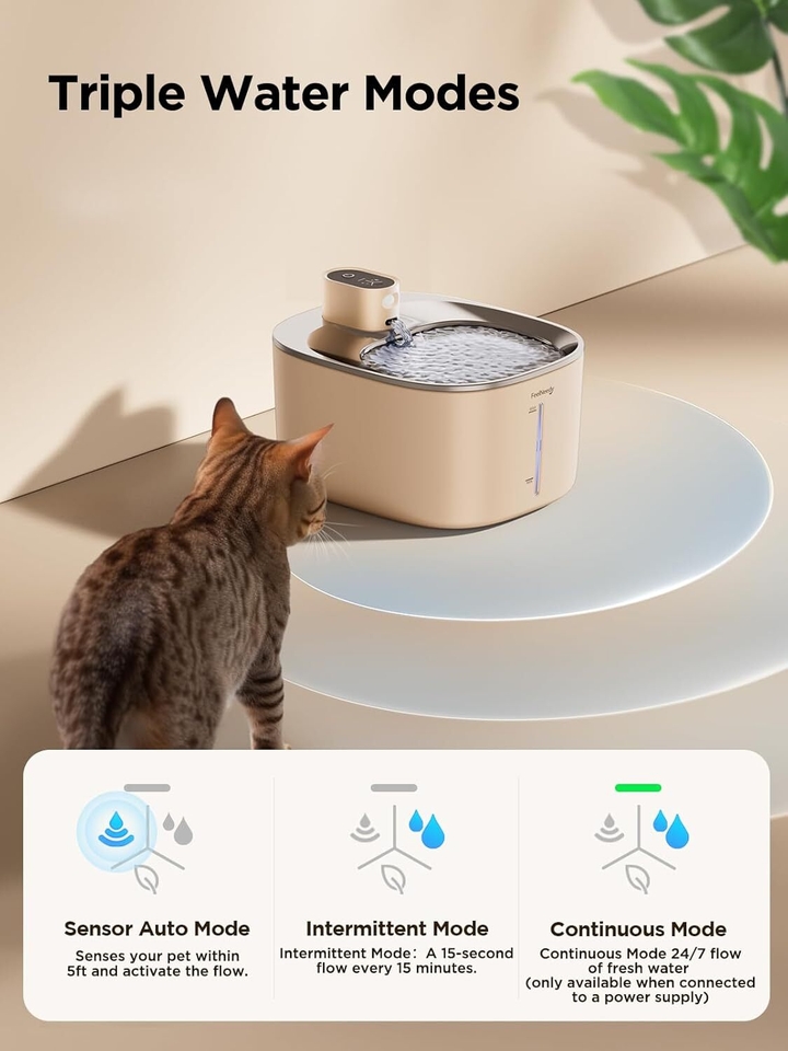 Travel & lifestyle: smart cat fountain is 44% off on